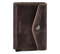 Secrid Enveloppe Porte-monnaie Protection RFID Cuir 10 cm brun