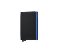 SECRID Portefeuille Slimwallet – black&blue – noir