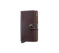 Secrid Le MiniWallet a une taille compacte, mais il a une capacité étonnante. Le revêtement en cuir extérieur peut contenir des billets, des reçus et des carreaux, tandis que dans le Cardprotector in