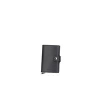 Secrid Le MiniWallet a une taille compacte, mais il a une capacité étonnante. Le revêtement en cuir extérieur peut contenir des billets, des reçus et des carreaux, tandis que dans le Cardprotector in