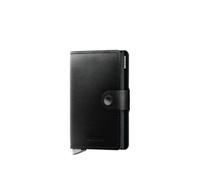 Secrid Le MiniWallet a une taille compacte, mais une capacité étonnante. Le revêtement en cuir mat peut contenir des billets, des reçus et des carreaux, tandis que dans le Cardprotector en aluminium