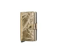 Secrid Le MiniWallet a une taille compacte, mais une grande capacité. Cuir au look métallisé Crunch, fabriqué en cuir de vache européen de haute qualité. peut contenir des bancs