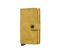 Secrid Mini-portefeuille Miniwallet Vintage en cuir Jaune