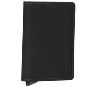 SECRID Portefeuille Slimwallet – black&blue – noir