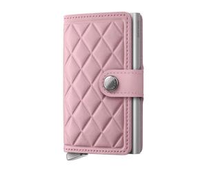 Secrid Mini portefeuille de luxe élégant avec diamants roses