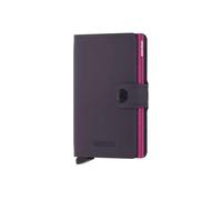 Secrid Miniwallet Étui pour cartes de crédit Protection RFID Cuir 6.5 cm rouge