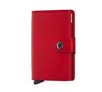 Secrid Portefeuille Miniwallet Original - Porte-cartes RFID Cuir 6,5 cm Rouge