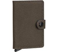 Secrid Miniwallet Carbon Khaki Accessoire de Voyage -Portefeuille, Talla única Mixte Adulte