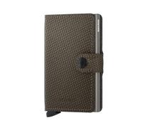 Secrid Miniwallet Carbon Khaki Accessoire de Voyage -Portefeuille, Talla única Mixte Adulte