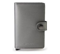 Secrid Miniwallet Étui pour cartes de crédit Protection RFID Cuir 10 cm couleur argent
