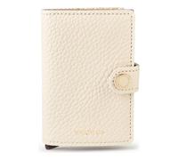 Secrid Miniwallet Étui pour cartes de crédit Protection RFID Cuir 6.5 cm beige