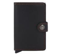 Secrid Miniwallet Étui pour cartes de crédit Protection RFID Cuir véritable 6.5 cm noir