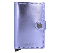 Secrid Miniwallet Metallic Porte-cartes de crédit Porte-monnaie RFID Cuir 6,5 cm violet
