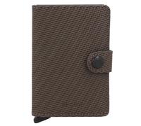 Secrid Miniwallet Porte-cartes de crédit RFID Cuir 6 cm brun