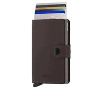 Secrid Portefeuille Miniwallet Mat – Cuir, Protection RFID – Marron