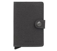 Secrid Miniwallet Twist Porte-cartes de crédit RFID en cuir 6,5 cm gris