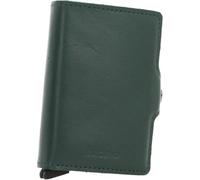 Secrid Twinwallet Original Porte-cartes de crédit Porte-monnaie RFID en cuir 6,5 cm vert