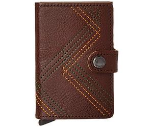 Secrid, Porte-Cartes Miniwallet Stitch Linea Espresso