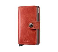 Secrid Porte-Cartes pour Homme - Accessoire de Voyage - Format enveloppe, Orange, Taille Unique, Mini Portefeuille