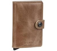Secrid Porte-Cartes pour Homme - Accessoire de Voyage - Format enveloppe, Taupe, Taille Unique, Mini Portefeuille