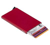 Secrid Porte-Cartes Unisexe - Accessoire de Voyage - Format enveloppe, Rouge, Taille Unique