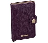 Secrid Portefeuille Miniwallet Pebble – grape rouge foncé