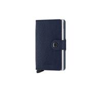 SECRID Porte-monnaie - Miniwallet Vegetable Tanned Mini Navy/Silver bleu