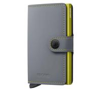 Secrid Porte-monnaie Miniwallet Matte – Gris & Lime