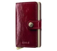 SECRID Portefeuille - Miniwallet Premium Naplak rouge rouge foncé