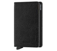 Secrid Slimwallet Vegetable Tanned Leather Wallet Noir