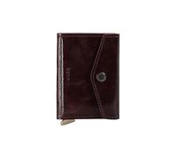 SECRID Portefeuille - Envelope Wallet Naplak Prune rouge foncé