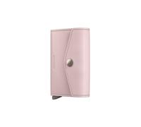 Secrid Enveloppe Porte-monnaie Protection RFID Cuir 10 cm rose