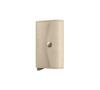 Secrid Enveloppe Porte-monnaie Protection RFID Cuir 10 cm beige