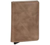 Secrid Portefeuille Fin et Vintage Unisexe - Accessoire de Voyage - Porte-Cartes au Format enveloppe