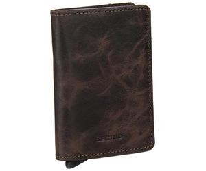 Secrid Portefeuille Fin et Vintage Unisexe - Accessoire de Voyage - Porte-Cartes au Format enveloppe