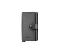 Secrid Étui pour cartes de crédit Miniwallet Cuir 10 cm Protection RFID Argent