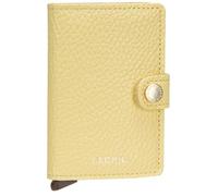Secrid Portefeuille Mini portefeuille Pebble 10 cm - Jaune beurre