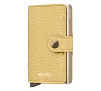 Secrid Portefeuille Mini portefeuille Pebble 10 cm - Jaune beurre
