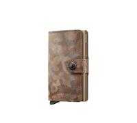 Secrid Miniwallet Étui pour cartes de crédit Protection RFID Cuir 6.5 cm brun