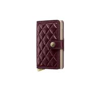 Secrid Miniwallet Emboss Diamond Leather Wallet Violet