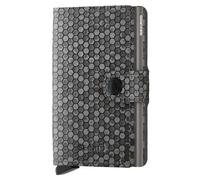 Secrid Miniwallet Étui pour cartes de crédit Protection RFID Cuir véritable 6.5 cm brun