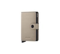 Secrid Miniwallet Matte Leather Wallet Beige