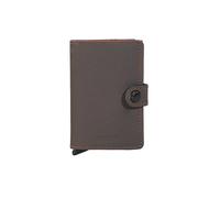 SECRID Portefeuille - Miniwallet Matte truffe & orange marron