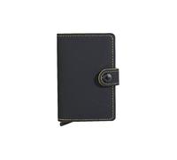 SECRID Portefeuille - Miniwallet Noir mat & ocre noir
