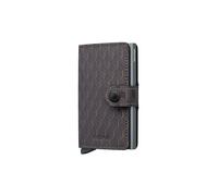 Secrid Miniwallet Optical Leather Wallet Gris Homme,Femme