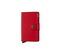 Secrid Portefeuille Miniwallet Original - Porte-cartes RFID Cuir 6,5 cm Rouge