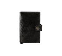 Secrid Miniwallet Porte-monnaie Protection RFID Cuir véritable 6 cm brun