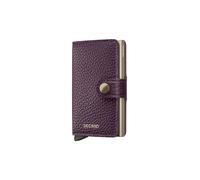 SECRID Portefeuille - Miniwallet PEBBLE MINI Grape rouge foncé