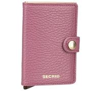 Secrid Portefeuille Miniwallet Pebble, rose bonbon, Moderne