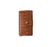 SECRID Portefeuille - Miniwallet Premium Emboss Cognac marron
